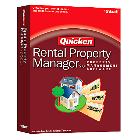 Quicken® Rental Property Manager 2.0, Traditional Disc