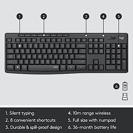 Logitech mk295 2025