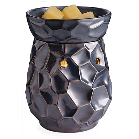 Candle Warmers Etc Illumination Fragrance Warmers, 8-13/16" x 5-13/16", Hammered, Case Of 6 Warmers
