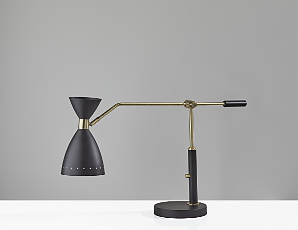 Adesso Oscar Adjustable Desk Lamp 31 3 4 H Black