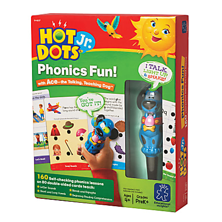 Educational Insights® Phonics Fun 2-Sided Cards And Power
