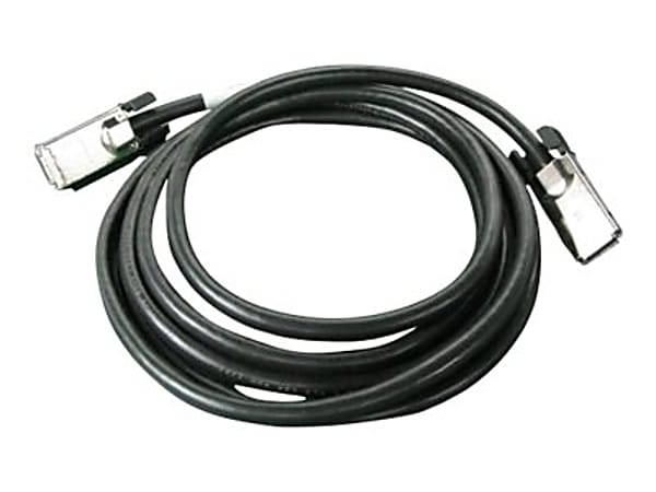 Dell - Stacking cable - 1.6 ft - for Networking C1048, N2024, N2048, N3024, N3048; PowerConnect M8024; Networking N3132