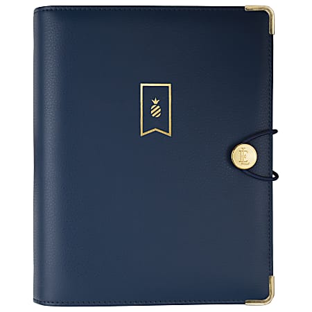 Emily Ley Simplified® System Organizer Cover, 5 3/8" x 8 1/2", Navy