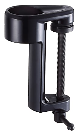 Black+Decker Adjustable Clamp Mount For LED Desk Lamps, Black