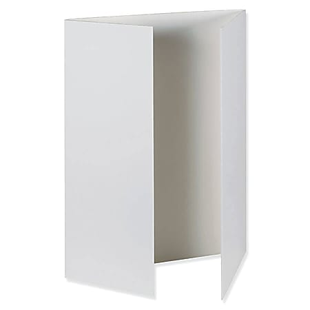 Office Depot Brand Tri Fold Display Foam Board 36 x 48 White
