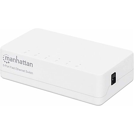 Manhattan 5-Port 10/100 Desktop Switch, Plastic Housing, 560672