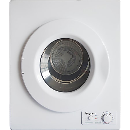 Magic Chef Electric Dryer 2.60 ftandsup3 2 Modes White Energy Star