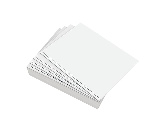 Willcopy® Custom Cut Sheets, Letter Size, Prepunched, 44-Hole, 500 Sheets Per Ream, Pack Of 5 Reams