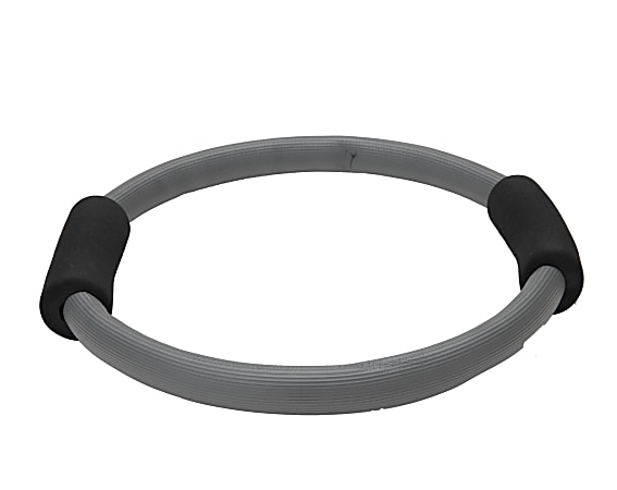 Mind Reader Pilates Ring, 2" x 15", Gray