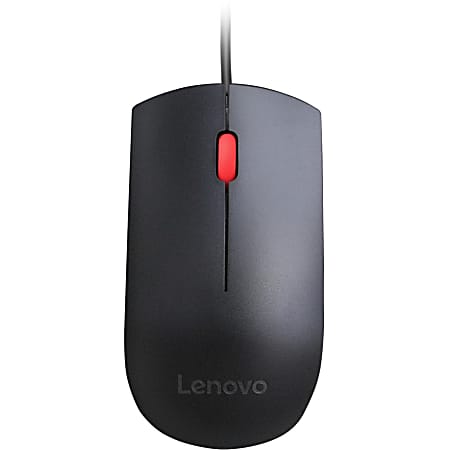 Lenovo Essential USB Mouse - Optical - Cable