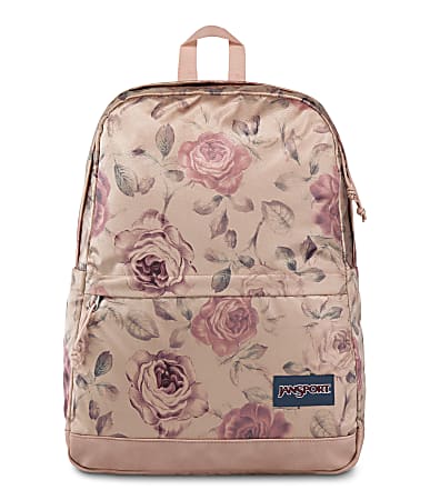 JanSport® New Stakes Backpack With 13" Laptop Pocket, Rose Smoke Garden