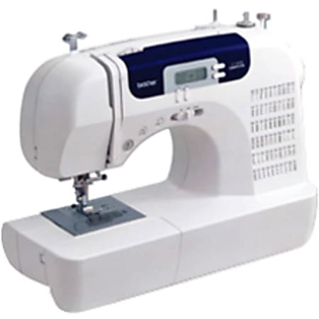 Brother CS-6000i Electric Sewing Machine - Horizontal Bobbin System - 60 Built-In Stitches - Automatic Threading