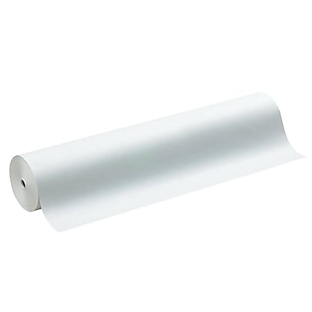 Pacon® Lightweight Kraft Paper Roll, White, 48" x 1,000'