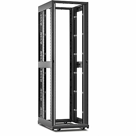 Schneider Electric NetShelter SX Rack Cabinet - For A/V Equipment - 42U Rack x 19" Rack- Floor Standing - AR3812