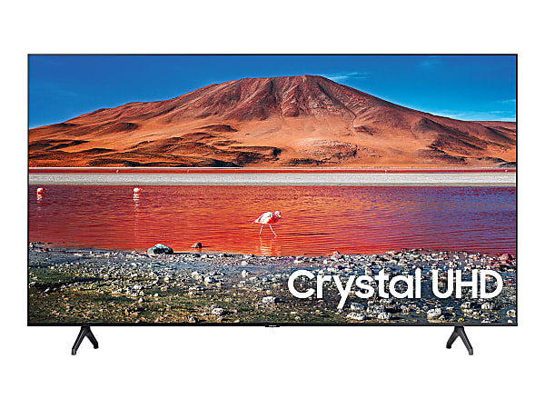 Samsung UN50TU7000F - 50" Diagonal Class (49.5" viewable) - 7 Series LED-backlit LCD TV - Smart TV - Tizen OS - 4K UHD (2160p) 3840 x 2160 - HDR - New Direct Backlight - titan gray