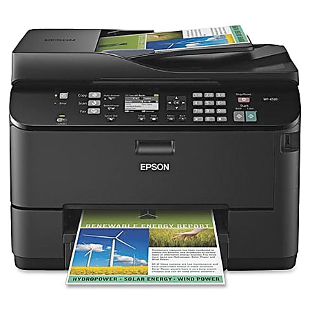 Epson® WorkForce® Pro WP-4530 Inkjet All-In-One Printer, Copier, Scanner, Fax