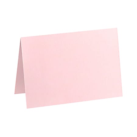 LUX Folded Cards, A7, 5 1/8" x 7", Candy Pink, Pack Of 1,000