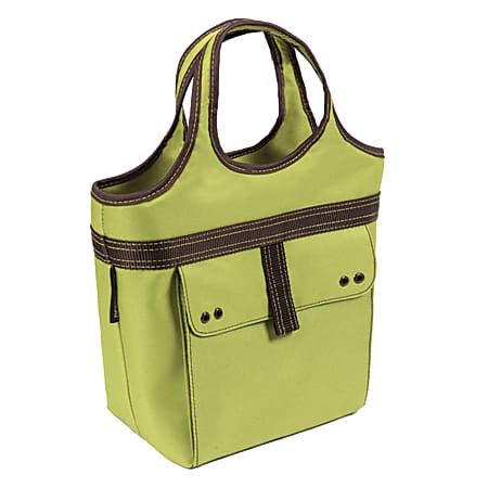 Rachael Ray Tic Tac Tote Lunch Tote, 12"H x 8 11/16"W x 11"D, Green