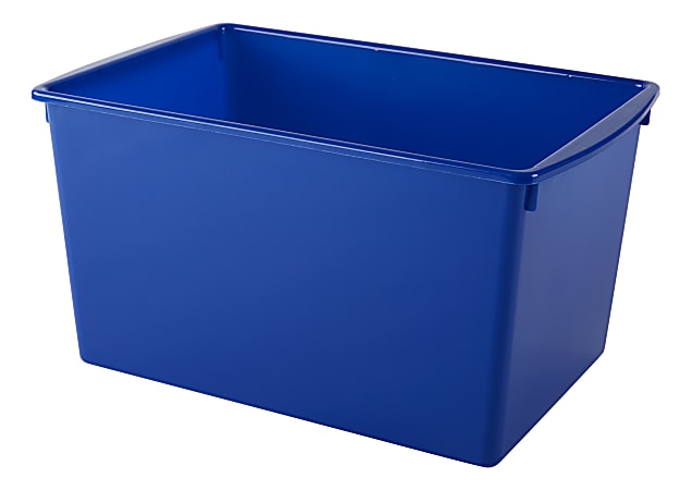Office Depot Brand Medium Storage Bin 7 12 H x 14 18 W x 9 14 D Assorted Colors Office Depot