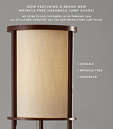 Stewart shelf floor shop lamp