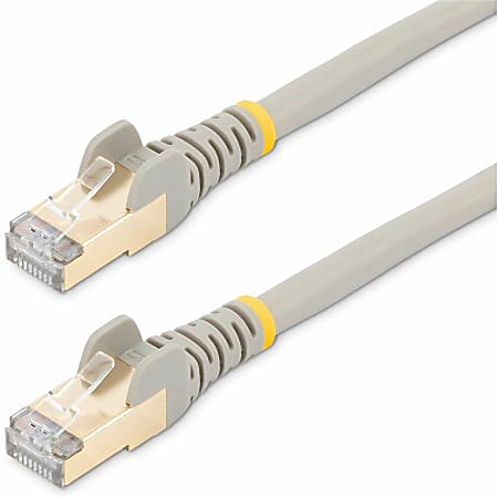 StarTech.com 25 ft CAT6a Ethernet Cable - 10GbE Gray UL/TIA Certified