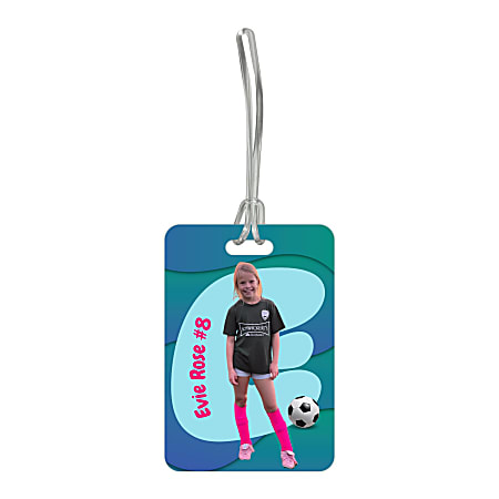 Custom plastic luggage tags hotsell