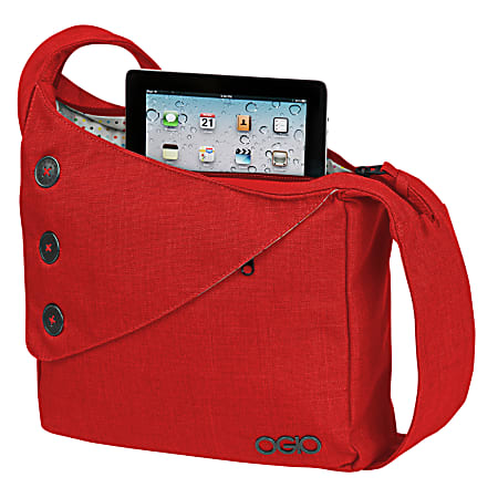 OGIO Brooklyn Purse 11 12 H x 12 W x 3 D Red Office Depot