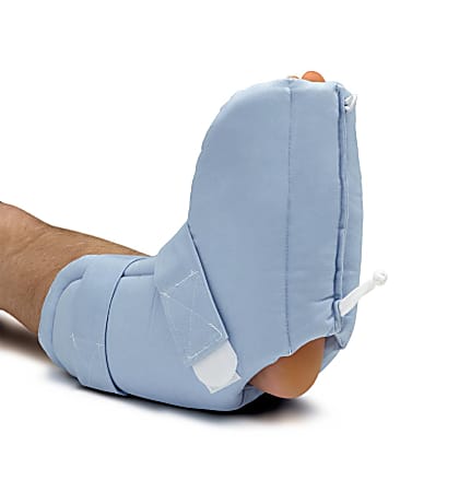 Medline Heel Raiser Heel Protector, Universal, Blue
