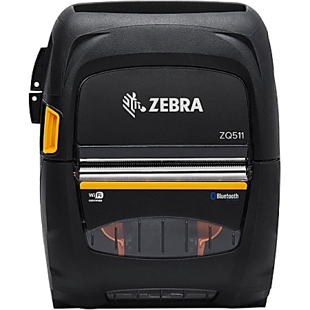 Zebra ZQ511 Mobile Direct Thermal Printer - Monochrome - Label/Receipt Print - Bluetooth - 39" Print Length - 2.83" Print Width - 5 in/s Mono - 203 dpi - Wireless LAN - 3.15" Label Width