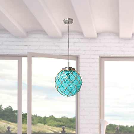 Aqua pendant light shade deals