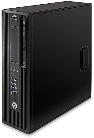HP Workstation Z240 Refurbished Desktop PC, Intel® Core™ i5, 8GB Memory, 256GB Solid State Drive, Windows® 10, RF610614