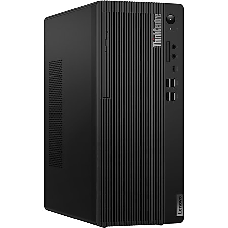 Lenovo ThinkCentre M70t 11DA - Tower - Core i7 10700 / 2.9 GHz - RAM 16 GB - SSD 1 TB - TCG Opal Encryption, NVMe - DVD-Writer - Radeon 520 - GigE - Win 10 Pro 64-bit - monitor: none - black - TopSeller - with 3 Years Lenovo Premier Support