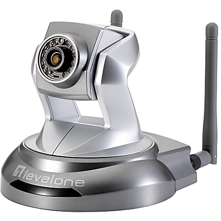 LevelOne 5-MP WCS-6050 Wireless N 150Mbps P/T IP Camera (Day/Night/Indoor)