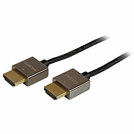 StarTech.com 1m Pro Series Metal High Speed HDMI Cable - Ultra HD 4k x 2k HDMI Cable - HDMI to HDMI M/M - 3.28 ft HDMI Data Transfer Cable for Audio/Video Device, Blu-ray Player, Gaming Console, TV, Projector, DVD Player