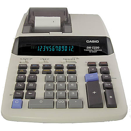 Casio thermal printing calculator cheap