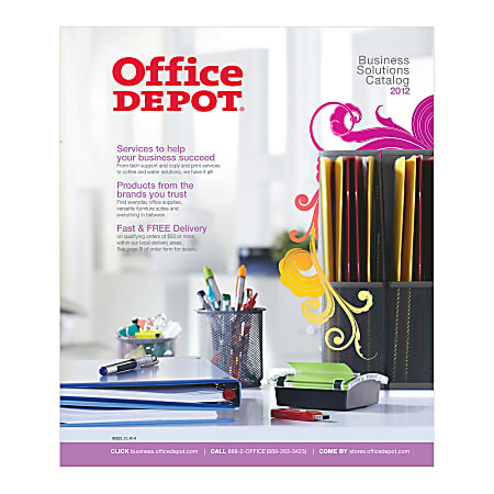 Office Depot Business Solutions Division Catalog (BSD22), Jan-Dec 2012 - List Priced