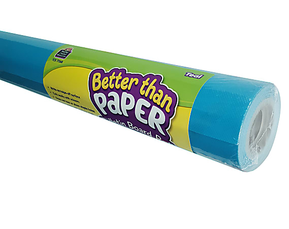 Teacher Created Resources Better Than Paper Bulletin Board Roll, 48" x 12', Teal