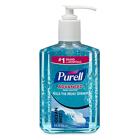 Purell® Instant Hand Sanitizer, Blue Ocean Mist, 8 Oz