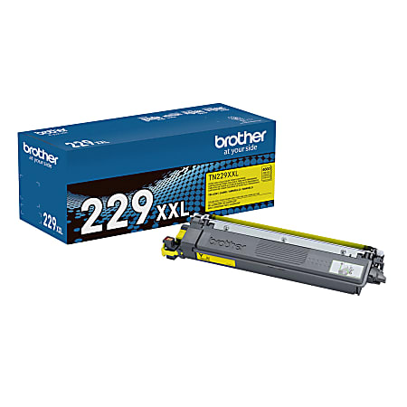 Brother® TN229XXL Super High-Yield Yellow Toner Cartridge, (TN229XXLY)