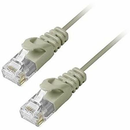 Comprehensive MicroFlex™ Pro AV/IT Integrator Series™ CAT6 Snagless Patch Cable, 3', Gray