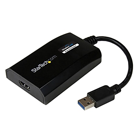 USB 3.0 to HDMI/DVI Video Adapter – Black (USB3HDMI)