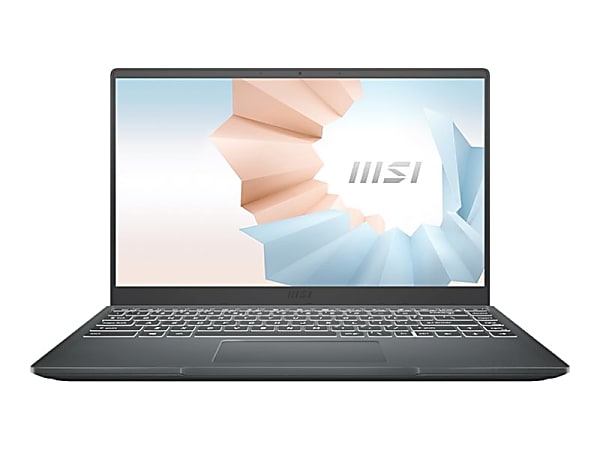 MSI Modern 14 B10MW-281 14" Gaming Notebook  - 1920x 1080 - Intel Core i3 i3-10110U 1.60 GHz - 8 GB RAM - MODERN14281