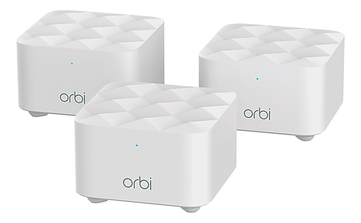 NETGEAR Orbi AC1200 Dual Band WiFi Router System RBK13 - Office Depot