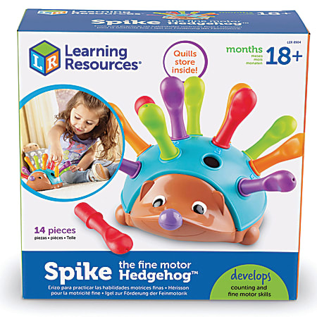 Learning Resources  Spike The Fine Motor Hedgehog 