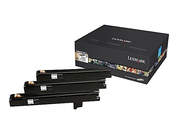 Lexmark&trade; C930X73G Photoconductor Kit (Includes 3 C930X72G Photoconductors)