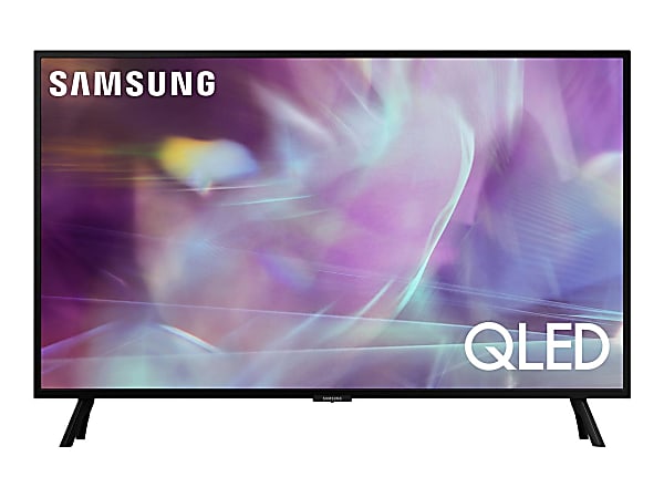 Samsung QN32Q60AAF - 32" Diagonal Class (31.5" viewable) - Q60A Series LED-backlit LCD TV - QLED - Smart TV - Tizen OS - 4K UHD (2160p) 3840 x 2160 - HDR - Quantum Dot, Dual LED - titan gray
