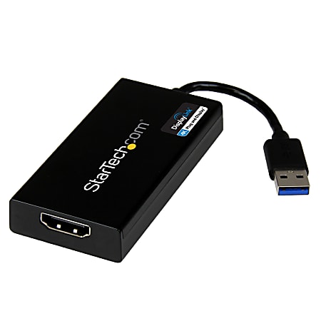 StarTech.com USB 3.0 To 4K HDMI External Multi Monitor Video Graphics Adapter