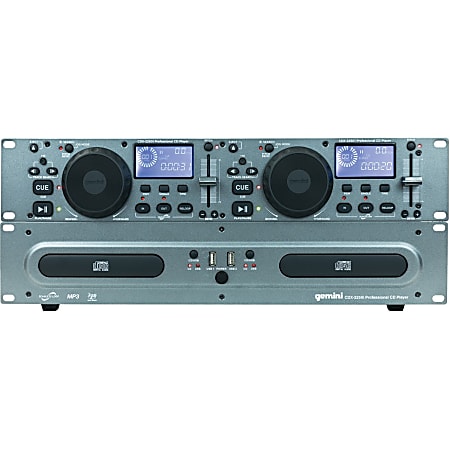gemini CDX-2250I: DJ CD Media Player with USB