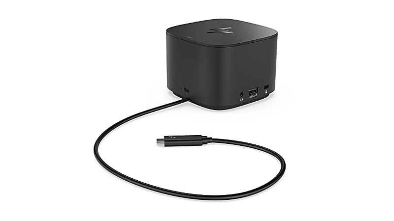 HP Thunderbolt Dock With HDMI Adapter, Black