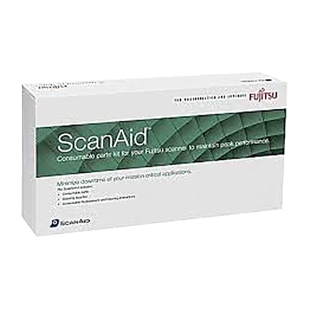 Fujitsu ScanAid - Scanner consumable kit - for